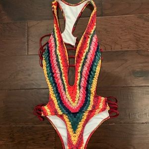 Multicolored Monokini